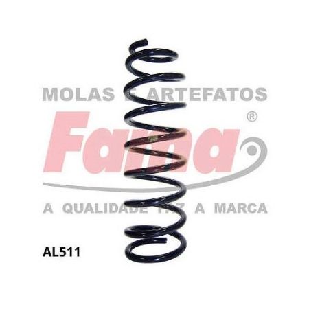 Imagem de Par de Mola de Suspensão Traseira TOYOTA COROLLA - FAMA AL511