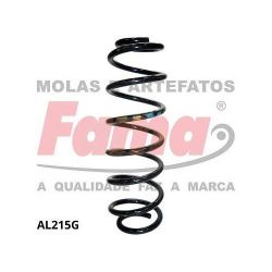 Imagem de Par de Mola de Suspensão Traseira VOLKSWAGEN FOX - FAMA AL215G