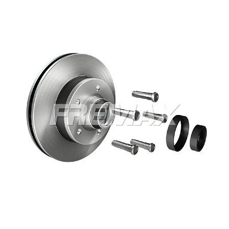 Imagem de Par Disco de Freio Dianteiro MAZDA B2500 PICK-UP Ventilado - FREMAX BD4058KT
