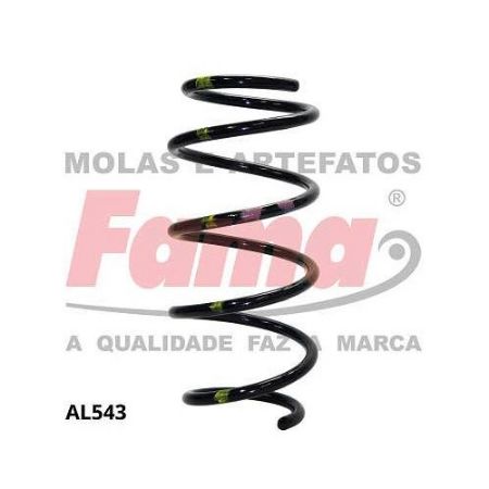 Imagem de Par de Mola de Suspensão Dianteira HYUNDAI ELANTRA Manual - FAMA AL543