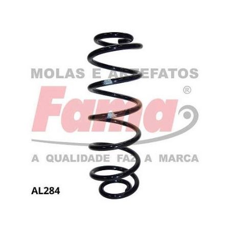 Imagem de Par de Mola de Suspensão Traseira VOLKSWAGEN JETTA - FAMA AL284