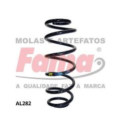 Imagem de Par de Mola de Suspensão Traseira VOLKSWAGEN JETTA - FAMA AL282