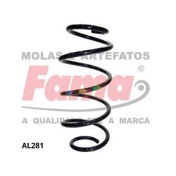 Imagem de Par de Mola de Suspensão Dianteira VOLKSWAGEN JETTA - FAMA AL281