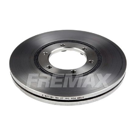 Imagem de Par Disco de Freio Dianteiro KIA MOTORS BONGO Ventilado 6 Furos - FREMAX BD2700