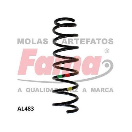 Imagem de Par de Mola de Suspensão Traseira MITSUBISHI ASX - FAMA AL483