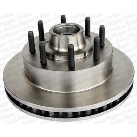 Imagem de Par Disco de Freio Dianteiro Ventilado com ABS com Cubo - HIPPER FREIOS HF251C