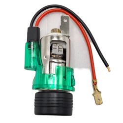 Imagem de Acendedor de Cigarro Universal Verde 12V - SOLOCAR SL042002