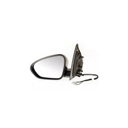 Imagem de Espelho Retrovisor Externo FIAT ARGO/CRONOS Lado Esquerdo Elétrico Preto Texturizado com Pisca - FIAT 100275559