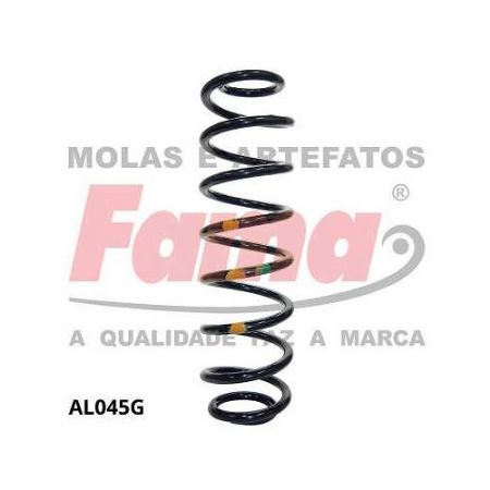Imagem de Par de Mola de Suspensão Traseira FORD ECOSPORT - FAMA AL045G