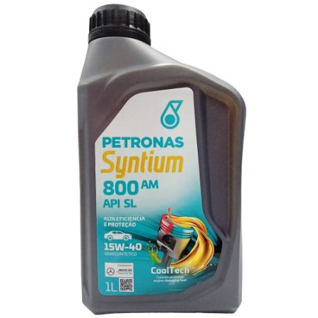 Imagem de Óleo de Motor 15W40 Syntium 800 Api SL Semi-Sint 1 Litro - PETRONAS 70828E19BR