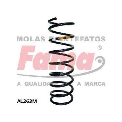 Imagem de Par de Mola de Suspensão Traseira VOLKSWAGEN GOL - FAMA AL263M