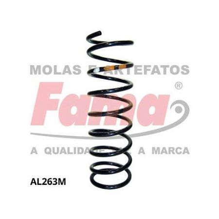 Imagem de Par de Mola de Suspensão Traseira VOLKSWAGEN GOL - FAMA AL263M
