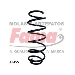 Imagem de Par de Mola de Suspensão Dianteira HONDA CITY/FIT Automático - FAMA AL455