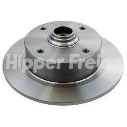 Imagem de Par Disco de Freio Dianteiro Sólido 4 Furos - HIPPER FREIOS HF09