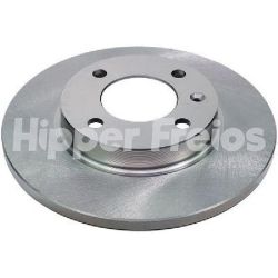 Imagem de Par Disco de Freio Dianteiro Sólido 4 Furos - HIPPER FREIOS HF01