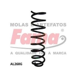 Imagem de Par de Mola de Suspensão Traseira VOLKSWAGEN POLO - FAMA AL268G