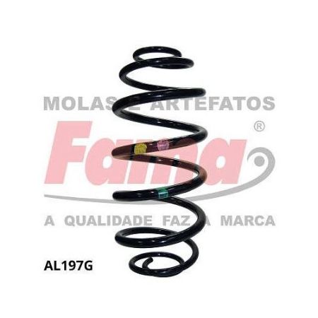Imagem de Par de Mola de Suspensão Traseira CHEVROLET - GM ASTRA/VECTRA - FAMA AL197G