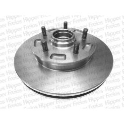 Imagem de Par Disco de Freio Dianteiro CHEVROLET - GM BLAZER/S10 Ventilado com Cubo 5 Furos - HIPPER FREIOS HF55