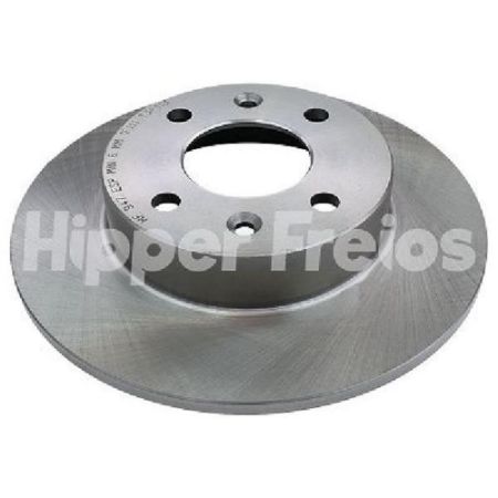 Imagem de Par Disco de Freio Dianteiro RENAULT TWINGO Sólido 4 Furos Pista 7X8mm - HIPPER FREIOS HF947