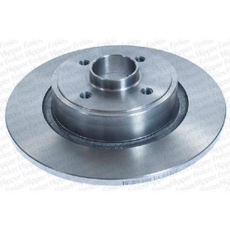 Imagem de Par Disco de Freio Traseiro RENAULT SCENIC Sólido sem Cubo com ABS 4 Furos - HIPPER FREIOS HF328