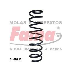 Imagem de Par de Mola de Suspensão Traseira FORD KA - FAMA AL098M