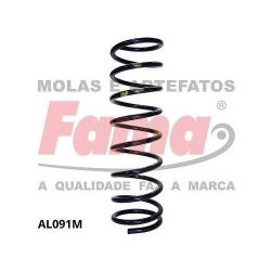 Imagem de Par de Mola de Suspensão Traseira FORD KA - FAMA AL091M