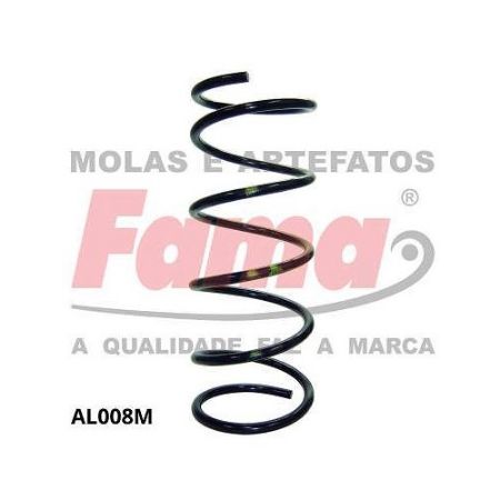 Imagem de Par de Mola de Suspensão Dianteira FORD FOCUS com Ar-condicionado - FAMA AL008M