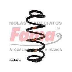 Imagem de Par de Mola de Suspensão Traseira FIAT GRAND SIENA - FAMA AL330G