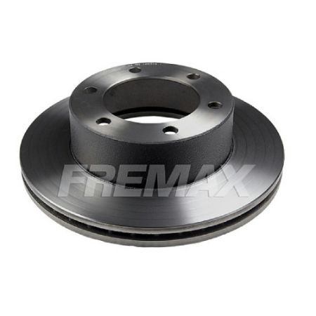 Imagem de Par Disco de Freio Dianteiro TROLLER T4/TROLLER Ventilado 6 Furos - FREMAX BD1025