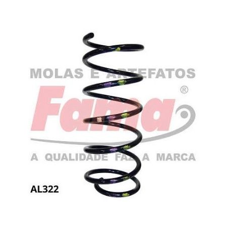 Imagem de Par de Mola de Suspensão Traseira FIAT TEMPRA - FAMA AL322