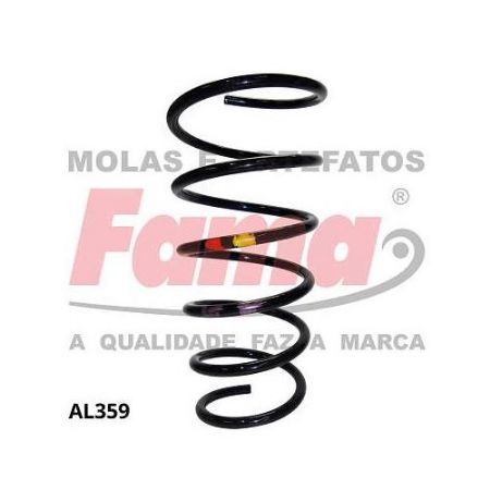 Imagem de Par de Mola de Suspensão Dianteira FIAT DOBLO com Ar-condicionado - FAMA AL359