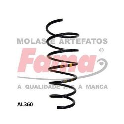Imagem de Par de Mola de Suspensão Dianteira FIAT DOBLO com Ar-condicionado - FAMA AL360