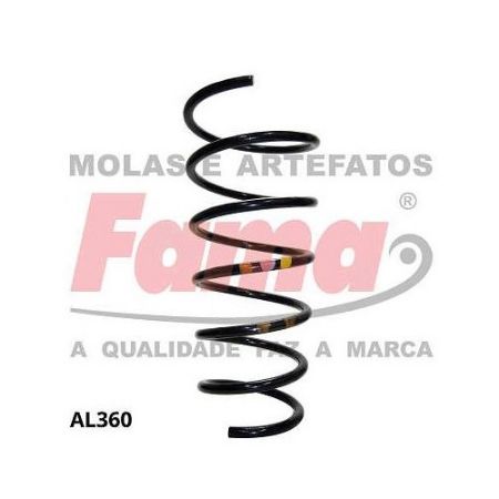 Imagem de Par de Mola de Suspensão Dianteira FIAT DOBLO com Ar-condicionado - FAMA AL360