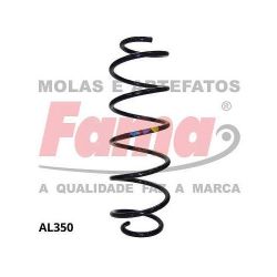 Imagem de Par de Mola de Suspensão Dianteira FIAT STILO com Ar-condicionado - FAMA AL350