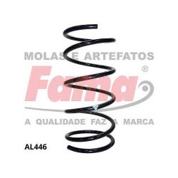 Imagem de Par de Mola de Suspensão Dianteira HONDA CIVIC com Ar-condicionado - FAMA AL446