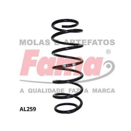 Imagem de Par de Mola de Suspensão Dianteira com Ar-condicionado - FAMA AL259