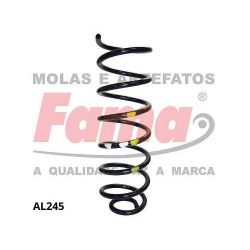 Imagem de Par de Mola de Suspensão Traseira VOLKSWAGEN GOLF - FAMA AL245