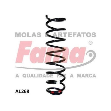 Imagem de Par de Mola de Suspensão Traseira VOLKSWAGEN POLO - FAMA AL268