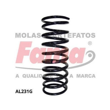 Imagem de Par de Mola de Suspensão Traseira VOLKSWAGEN PARATI - FAMA AL231G
