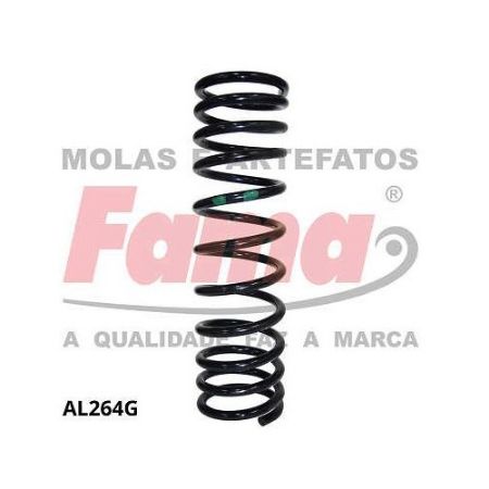 Imagem de Par de Mola de Suspensão Traseira VOLKSWAGEN GOL/VOYAGE - FAMA AL264G