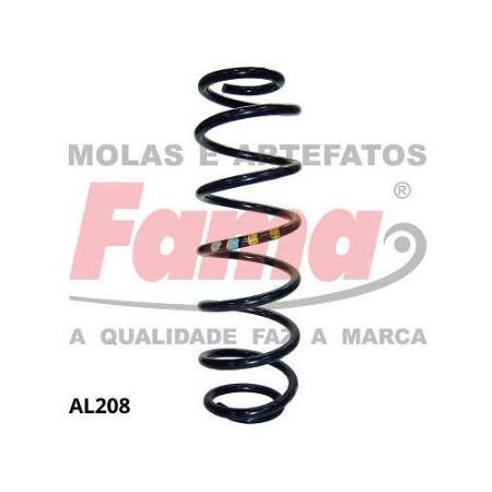 Imagem de Par de Mola de Suspensão Traseira VOLKSWAGEN POLO - FAMA AL208