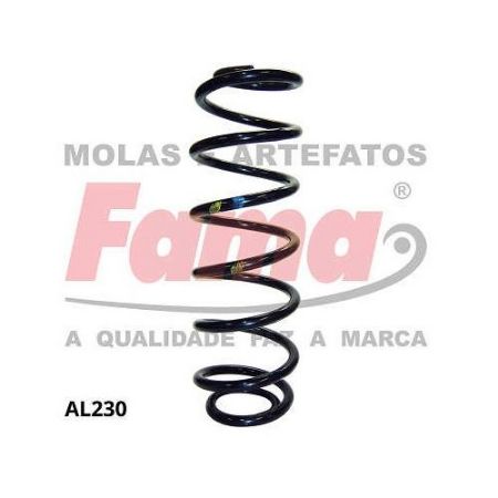 Imagem de Par de Mola de Suspensão Traseira VOLKSWAGEN POLO - FAMA AL230