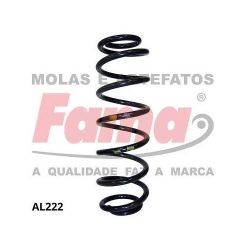 Imagem de Par de Mola de Suspensão Traseira VOLKSWAGEN SPACE FOX - FAMA AL222
