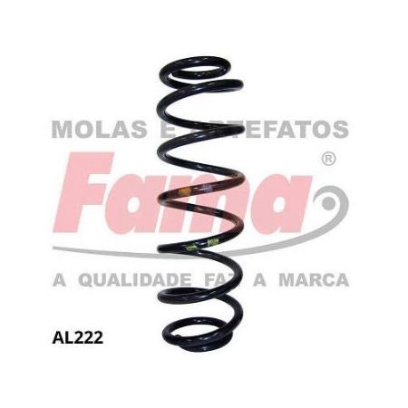 Imagem de Par de Mola de Suspensão Traseira VOLKSWAGEN SPACE FOX - FAMA AL222
