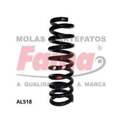 Imagem de Par de Mola de Suspensão Dianteira TOYOTA HILUX Automático - FAMA AL518