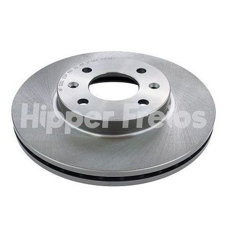 Imagem de Par Disco de Freio Dianteiro Ventilado - HIPPER FREIOS HF325L