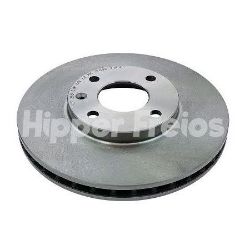 Imagem de Par Disco de Freio Dianteiro Ventilado - HIPPER FREIOS HF25B