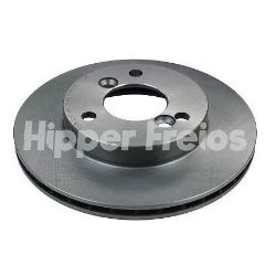 Imagem de Par Disco de Freio Dianteiro RENAULT KWID Ventilado - HIPPER FREIOS HF705B