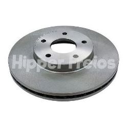 Imagem de Par Disco de Freio Dianteiro Ventilado Aro 15/16 - HIPPER FREIOS HF18F