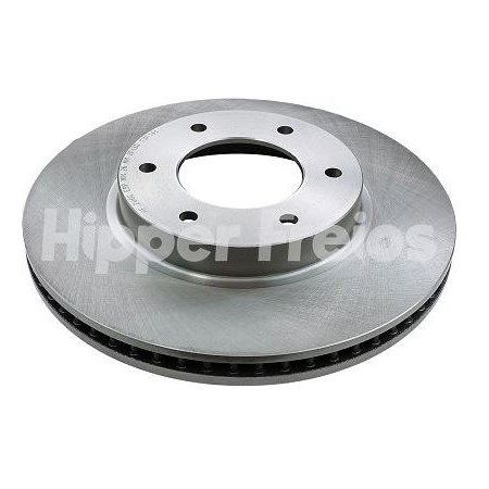 Imagem de Par Disco de Freio Dianteiro MITSUBISHI PAJERO Ventilado - HIPPER FREIOS HF206C